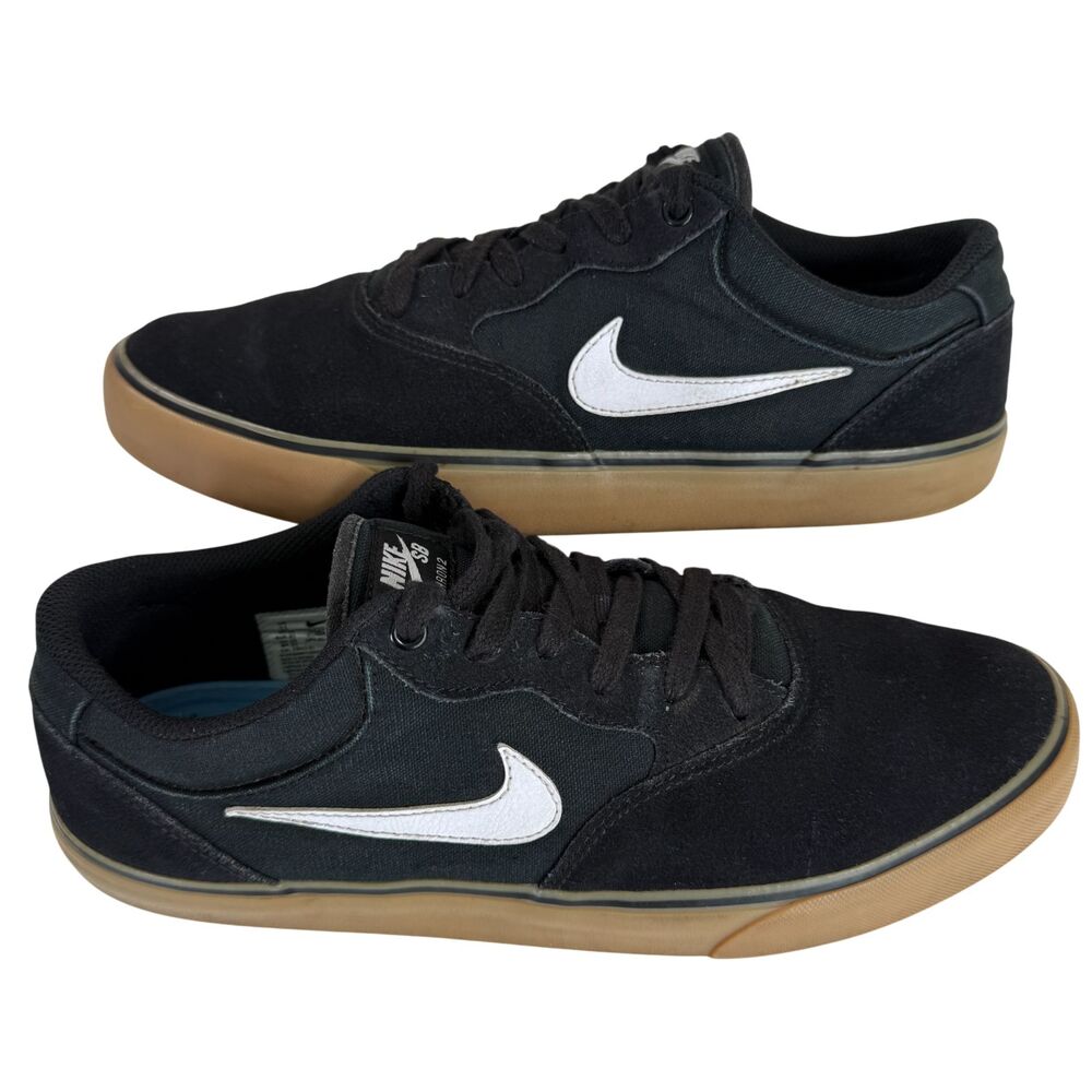 Nike Chron 2 SB 'Black Gum Light Brown' DM3493-002 Men's Sneaker Size 11